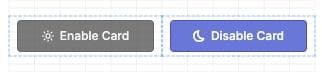 Disabling Enable and Disable Card buttons based on the current card status