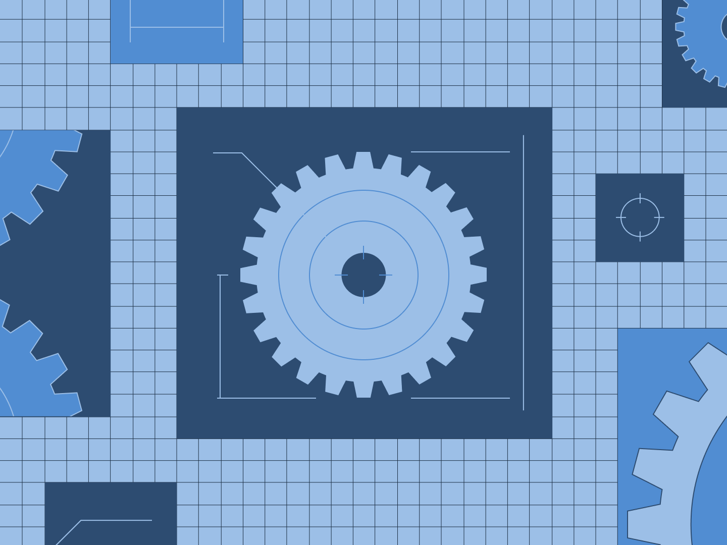 blue illustration engineering appgen