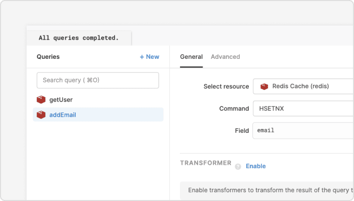 Connect to your Redis data in minutes