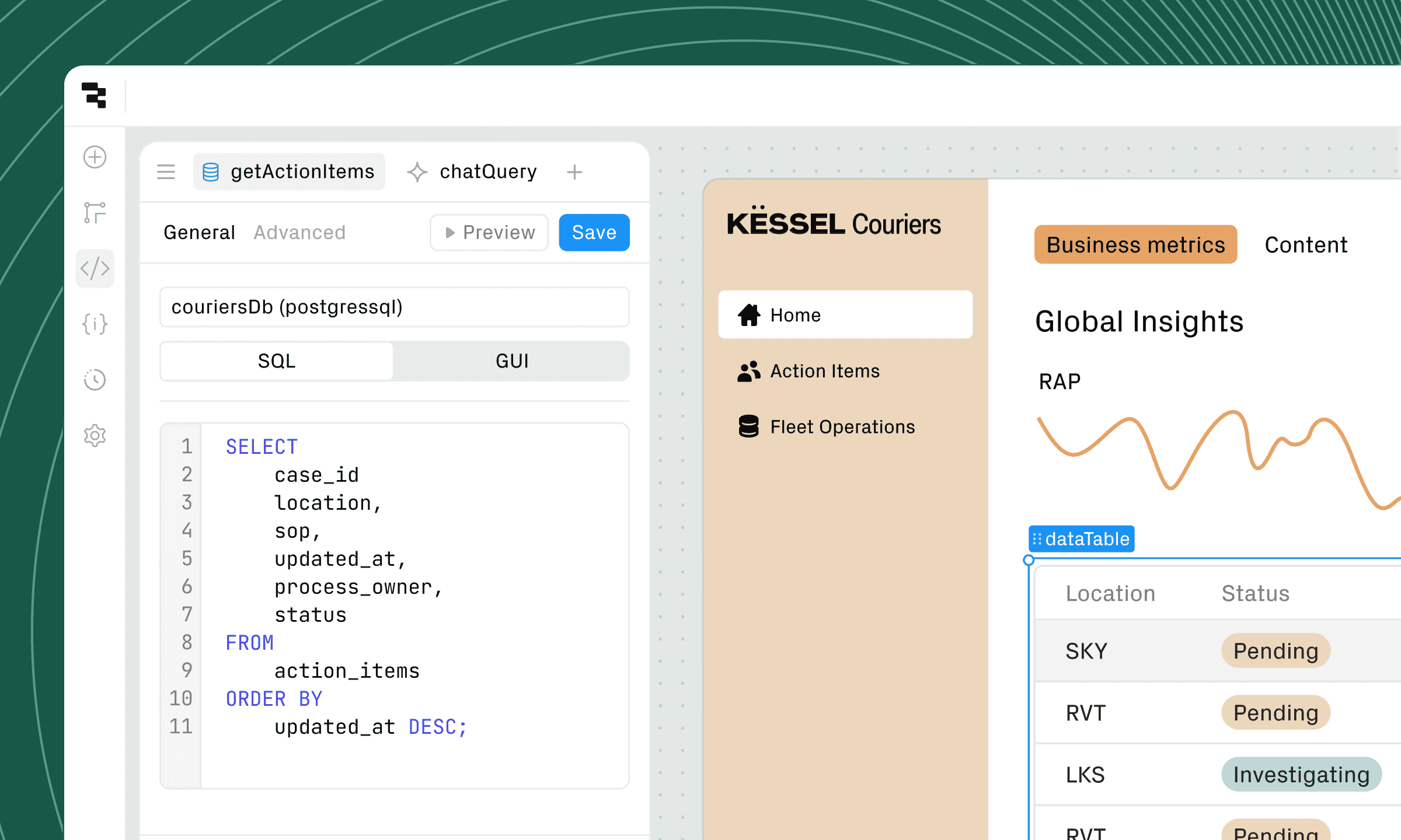 Enjoy building apps again.
