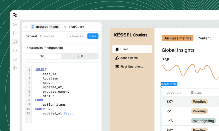 Enjoy building apps again.