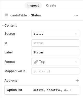 Set the Format of the column to tag for enhanced visual appeal